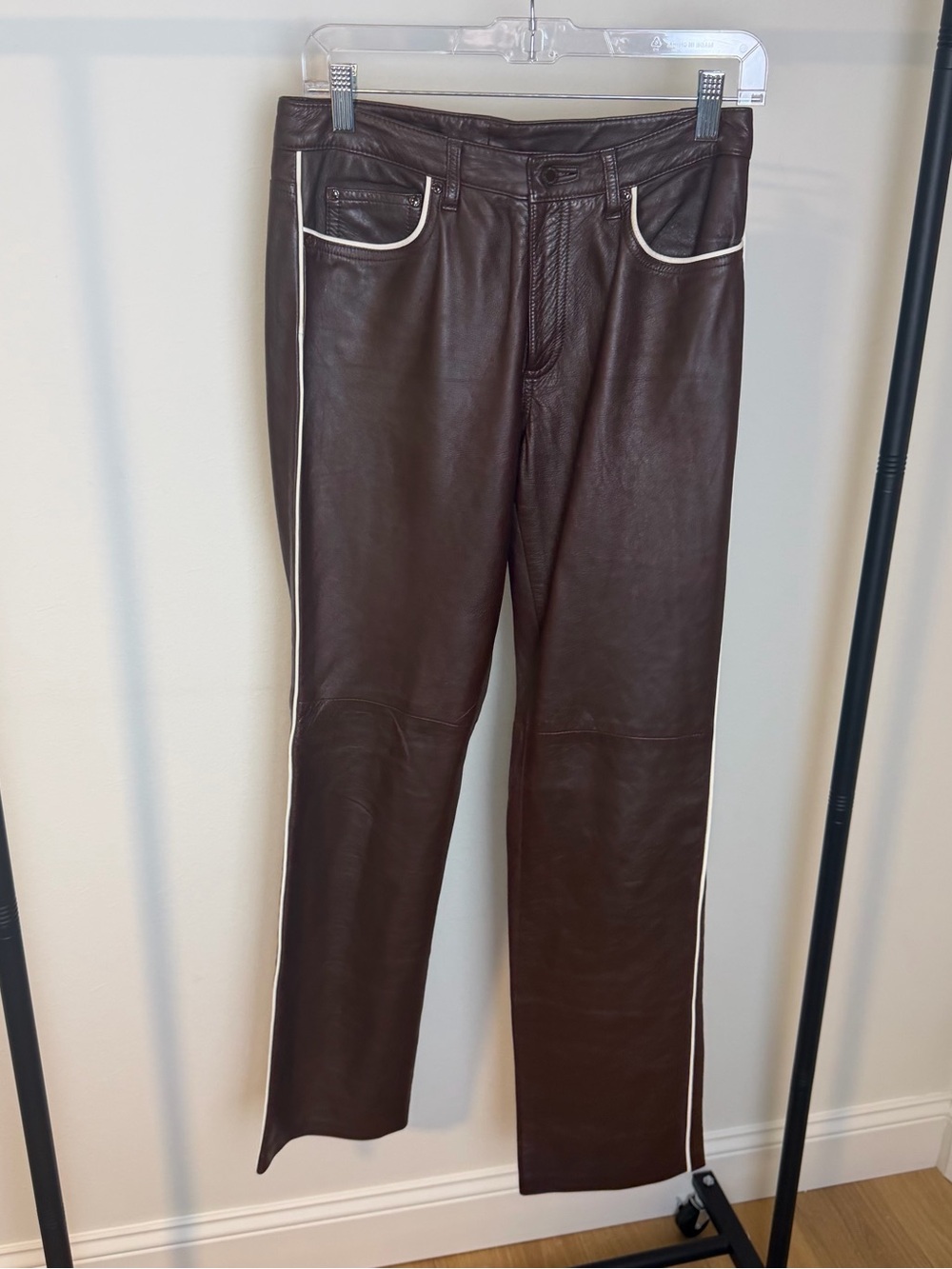Ralph Lauren Purple Label Leather Pants